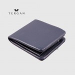 Мужской кошелек TERGAN 1361 из мягкой кожи с монетницей и отделением на молнии  LACIVERT  NAPPA Темно Синий