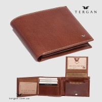 Портмоне мужское TERGAN 1373 Кожаное Горизонтальное Мелочь на кнопке06TABA VEGETAL;