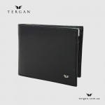 Портмоне мужское TERGAN 1227 кожаное без монетницы  SIYAH RUSTIC Черный
