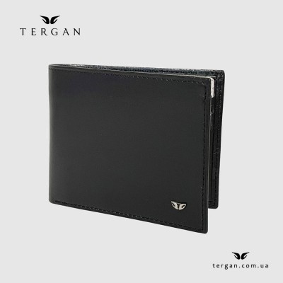 Портмоне мужское TERGAN 1227 кожаное без монетницы SIYAH RUSTIC Черный