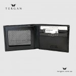 Портмоне мужское TERGAN 1227 кожаное без монетницы  SIYAH RUSTIC Черный