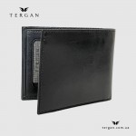 Портмоне мужское TERGAN 1227 кожаное без монетницы  SIYAH RUSTIC Черный