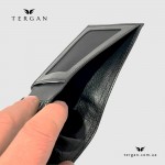 Портмоне мужское TERGAN 1227 кожаное без монетницы  SIYAH RUSTIC Черный