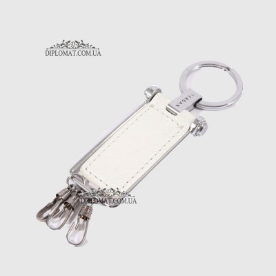 Брелок кожаный для ключей TERGAN 0241 WHITE ARSEL