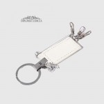 Брелок кожаный для ключей TERGAN 0241  WHITE ARSEL 