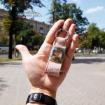 Брелок кожаный для ключей TERGAN 0242  NUDE ARSEL Пудра Пудра