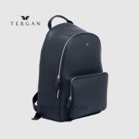 Рюкзак мужской TERGAN 21443 Кожаный Дорожный LACIVERT LATIGO