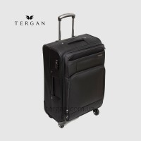 Чемодан текстильный TERGAN 46124 Средний На колесах с отделением под ноутбукSIYAH Textile
