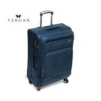 Чемодан текстильный TERGAN 46128 Большой На колесах с отделением под ноутбукLACIVERT Textile