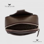 Сумка слинг мужская TERGAN 22342 Комбинированная кожа KAHVE KAHVE Коричневый Коричневый