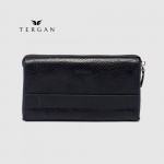 Клатч мужской кожаный TERGAN 1633 LACIVERT BRIC RUSTIC тёмно-синий 
