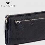 Клатч мужской кожаный TERGAN 1633 LACIVERT BRIC RUSTIC тёмно-синий 