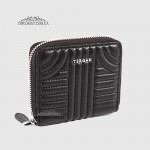 Кошелек женский на молнии TERGAN 5801  SIYAH METIS Черный Черный