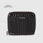 Кошелек женский на молнии TERGAN 5801  SIYAH METIS Черный Черный