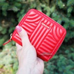 Кошелек женский на молнии TERGAN 5801  KIRMIZI METIS Красный/Розовый
