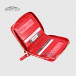 Кошелек женский на молнии TERGAN 5801  KIRMIZI METIS Красный/Розовый