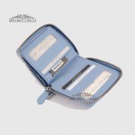 Кошелек женский на молнии TERGAN 5801  BAMBI METIS Синий