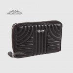 Кошелек женский на молнии TERGAN 5802  SIYAH METIS Черный Черный