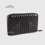 Кошелек женский на молнии TERGAN 5802  SIYAH METIS Черный Черный