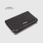 Кошелек женский на молнии TERGAN 5802  SIYAH METIS Черный Черный