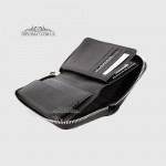 Кошелек женский на молнии TERGAN 5802  SIYAH METIS Черный Черный