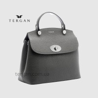 Сумка женская кожаная TERGAN 79121 Стильная Средняя с ремнем через плечоGRI FLOATER
