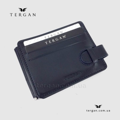 Зажим для денег TERGAN 1637 На 10 отделений под кредитные карточки LACIVERT RUSTIC Синий