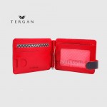 Зажим для денег TERGAN 1637 На 10 отделений под кредитные карточки  LACIVERT FLOATER/KIRMIZI FLOATER 