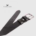 Ремень для джинс и брюк TERGAN 0309  SIYAH MAND Черный Черный