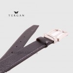 Ремень для джинс TERGAN 0336 Кожаный  SIYAH VEGETAL Черный Черный