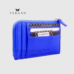 Ключницы кожаные TERGAN 0265 С отделением под 9 кредитных карточек SAX MAVI FLOATER  Синий