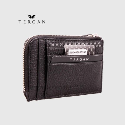 Ключницы кожаные TERGAN 0265 С отделением под 9 кредитных карточекSIYAH FLOATER Черный