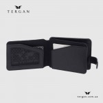 Картхолдер Обложка под ID паспорт TERGAN 1658  SIYAH RUSTIC 
