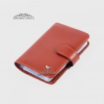 Визитница кожаная для дисконтных карт TERGAN 1210  22TABA FIESTA Коричневая
