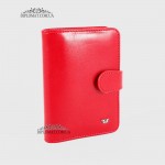 Визитница кожаная для дисконтных карт TERGAN 1210  KIRMIZI Красная