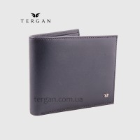 Небольшое мужское кожаное портмоне TERGAN 1211 С отделением на 6 карт LACIVERT RUSTIC Синий