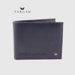 Портмоне мужское TERGAN 1211 Кожаное небольшого размера LACIVERT RUSTIC Синий