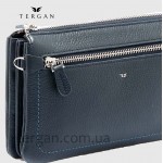 Клатч мужской среднего размера TERGAN 2998  LACIVERT LATIGO Темно Синий 