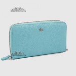 Кошелек Клатч TERGAN 5734 на молнии кожаный  TURKUAZ FLOATER