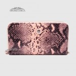 Кошелек Клатч TERGAN 5734 на молнии кожаный  PUDRA ANACONDA/PUDRA RUSTIC