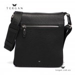 Сумка мужская TERGAN 21185 черная LATIGO с ремнем через плечо