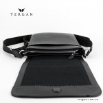 Сумка мужская TERGAN 21185 черная LATIGO с ремнем через плечо