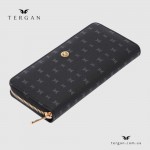 Кошелек женский TERGAN 55813  E.SİYAH / SİYAH CANVAS  Черный