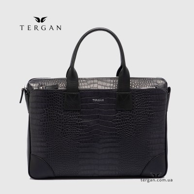 Сумка Для Ноутбука и документов А4 TERGAN 77043 КожанаяSIYAH CROCO/SIYAH AN