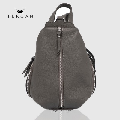 Рюкзак женский TERGAN 79830 Кожаный На три отделения на металлической молнииGRI FLOATER