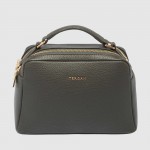 Женская кожаная сумка TERGAN 80380 YESIL FLOATER — Хаки