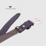 Ремень Для Брюк Кожаный TERGAN 0301  LACIVERT FIESTA Темно Синий