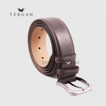 Ремень Джинсовый Кожаный TERGAN 0307  KAHVE FLOATER Коричневый Коричневый