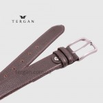 Ремень Джинсовый Кожаный TERGAN 0307  KAHVE FLOATER Коричневый Коричневый