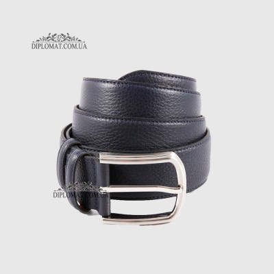 Ремень Джинсовый Кожаный TERGAN 0307 LACIVERT FLOATER Т.Синий